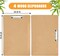 4-Pack Extra Large 11×17 in Wooden Clipboards – Vertical & Horizontal, Low Profile for Drawing & Art